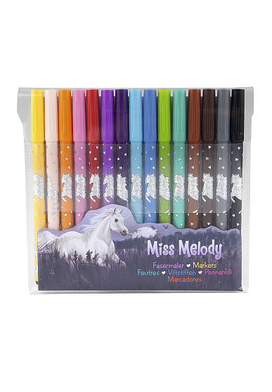 Набір маркерів, 15шт, Miss Melody
